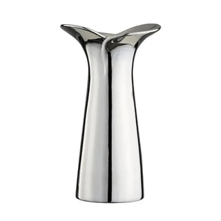 Modern Silver Ceramic Vase
