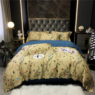 Floral Cotton Duvet Cover Set