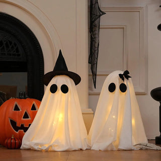 LED Halloween Ghost Lamp Set
