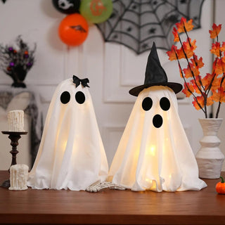 LED Halloween Ghost Lamp Set