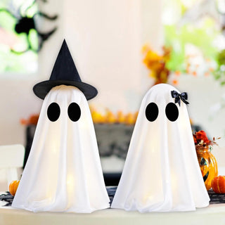 LED Halloween Ghost Lamp Set