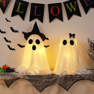 LED Halloween Ghost Lamp Set