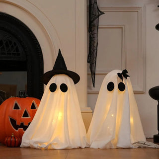 LED Halloween Ghost Lamp Set