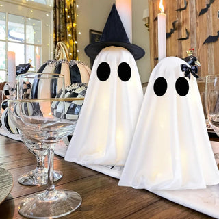 LED Halloween Ghost Lamp Set