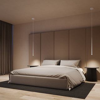 Modern Drop Pendant Light – Warm White LED