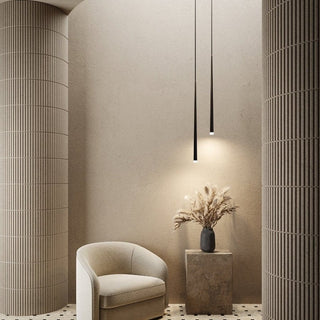 Modern Drop Pendant Light – Warm White LED