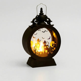 LED Halloween Shadow Lantern