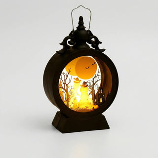 LED Halloween Shadow Lantern