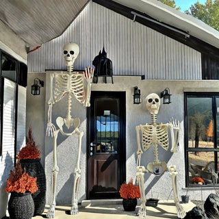 Life-Size Posable Halloween Skeleton