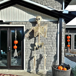 Life-Size Posable Halloween Skeleton