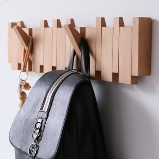 Handmade Piano Wall-Mounted Coatrack