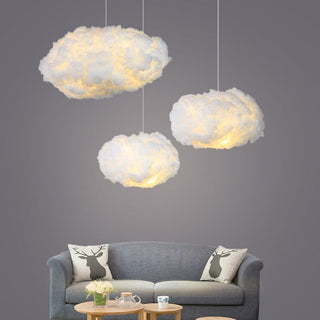 Cloud-Shaped Pendant Ceiling Light