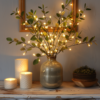 Decorative Olive Branch Fairy Lights