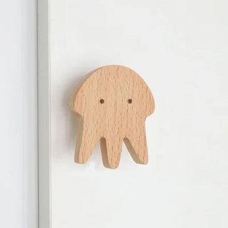 Playful Children’s Wooden Wall Hooks