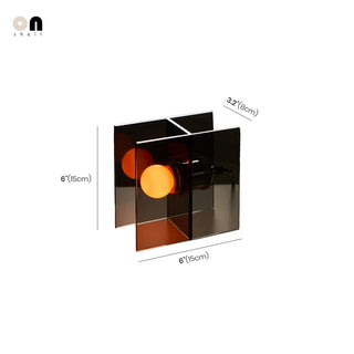 Sculptural Acrylic Desk Lamp