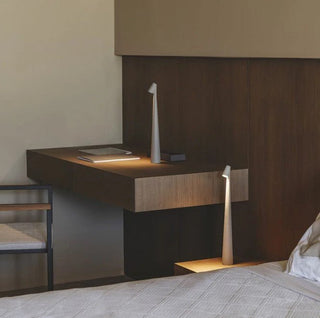 Rechargeable Portable Aluminium Table Lamp With Touch Dimming