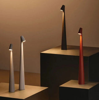 Rechargeable Portable Aluminium Table Lamp With Touch Dimming