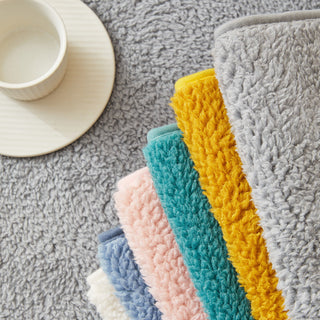 Cat Paw Protective Sherpa Fleece Couch Cover