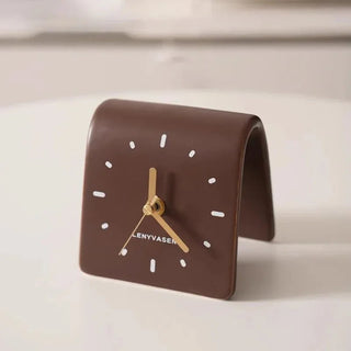 Sculptural Ceramic Desk Clock