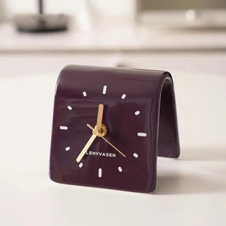 Sculptural Ceramic Desk Clock