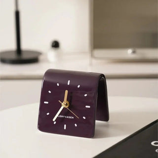 Sculptural Ceramic Desk Clock