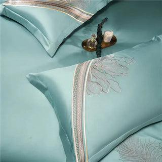 Floral Embroidered Duvet set