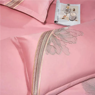 Floral Embroidered Duvet set