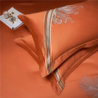 Floral Embroidered Duvet set