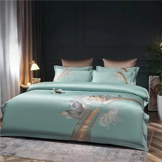 Floral Embroidered Duvet set