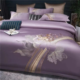 Floral Embroidered Duvet set