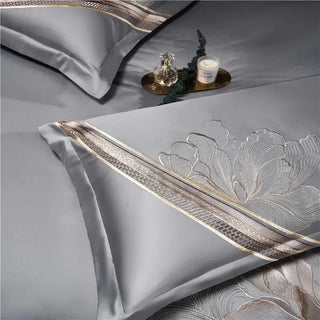 Floral Embroidered Duvet set