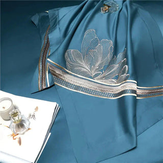 Floral Embroidered Duvet set