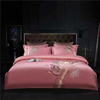 Floral Embroidered Duvet set