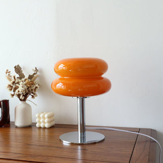 Italian Retro Glass Table Lamp
