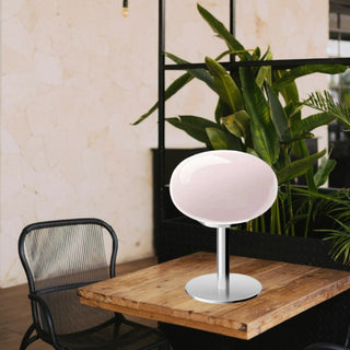 Italian Retro Glass Table Lamp
