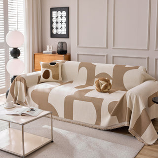 Abstract Mirage Sofa Cover