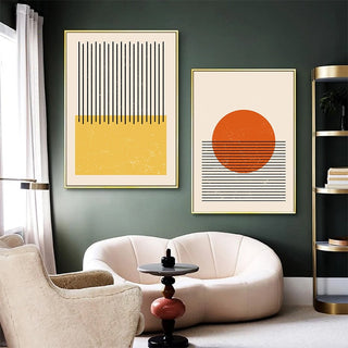 Abstract Geometric Canvas Prints