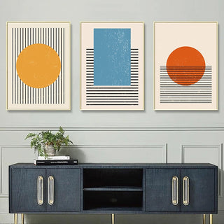 Abstract Geometric Canvas Prints