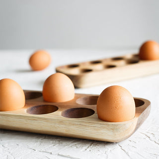 Wooden Egg Storage Tray