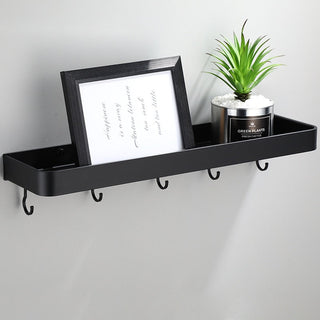 Modern Black Wall Shelf