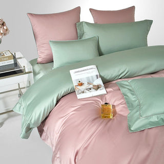 Reversible Egyptian Cotton Duvet Set 1000TC
