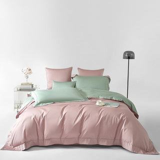 Reversible Egyptian Cotton Duvet Set 1000TC