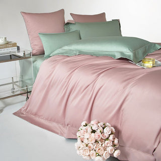 Reversible Egyptian Cotton Duvet Set 1000TC
