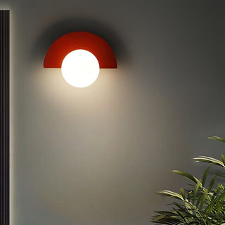 Nordic Sunset Wall Light in Half Moon Design