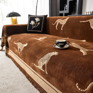 Safari-Inspired Sofa Protector