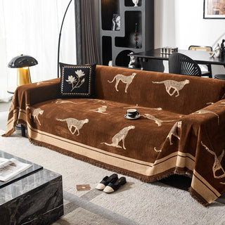 Safari-Inspired Sofa Protector