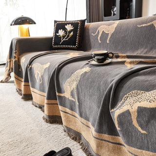 Safari-Inspired Sofa Protector