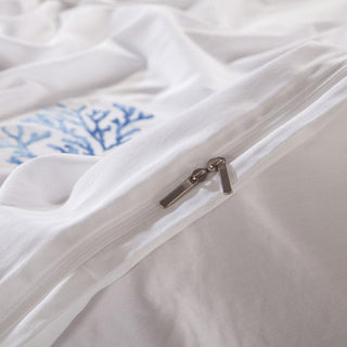 Luxury Cotton Duvet Set with Embroidered Detail