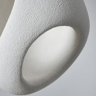 Sculptural Resin Pendant Light With Organic Design