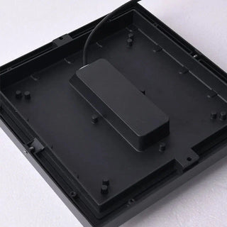 Modern Black LED Flush Mount Ceiling Light